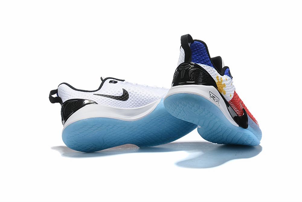 Nike Kobe Mamba Focus 5 Shoes White Blue Red